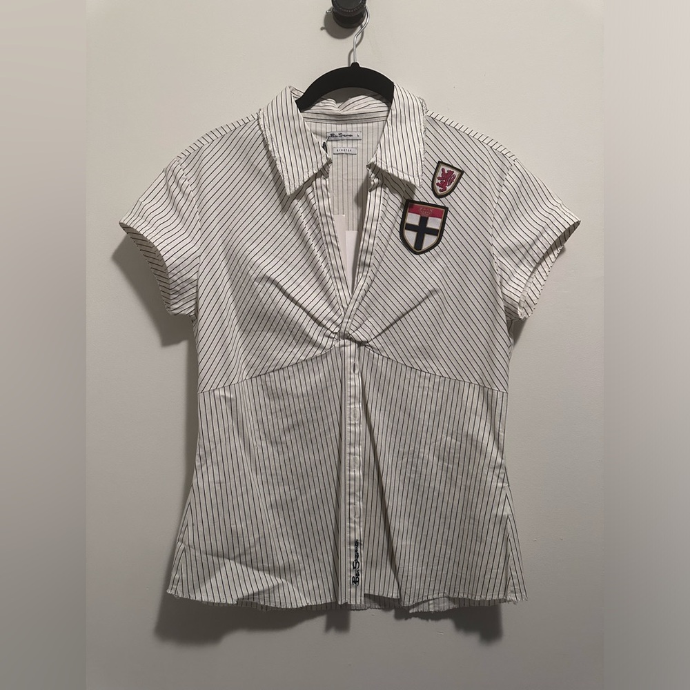 NWT Ben Sherman Striped Blouse